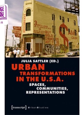 海外直订Urban Transformations in the U.S.A. 美国的城市转型