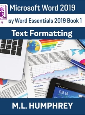 海外直订Word 2019 Text Formatting Word 2019文本格式