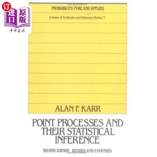 海外直订Point Processes and Their Statistical Inference 点过程及其统计推断
