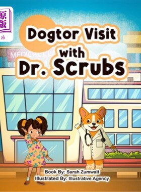 海外直订Dogtor Visit With Dr. Scrubs Scrubs医生来访