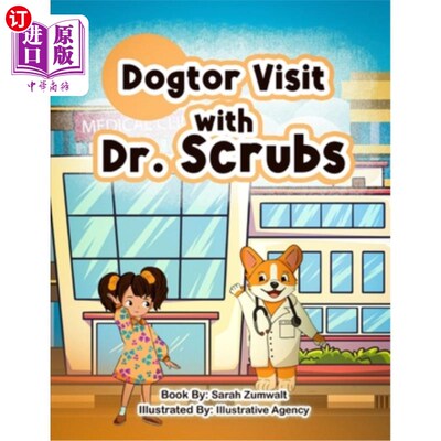 海外直订Dogtor Visit With Dr. Scrubs Scrubs医生来访