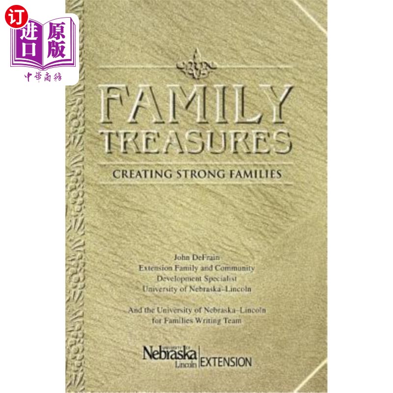 海外直订Family Treasures: Creating Strong Families 家庭宝藏:打造强大的家庭