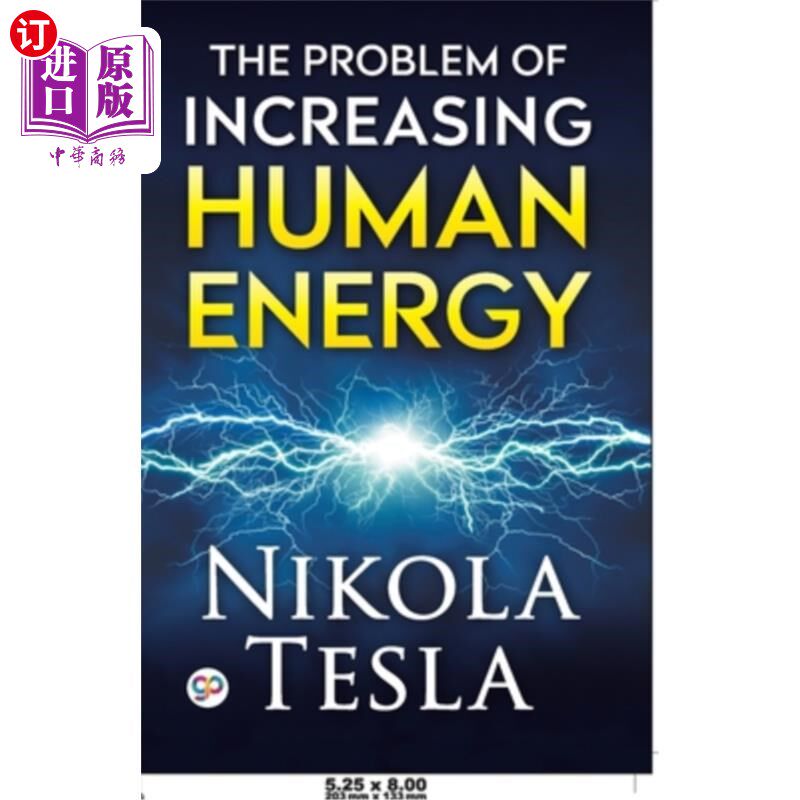 海外直订The Problem of Increasing Human Energy 增加人类能量的问题