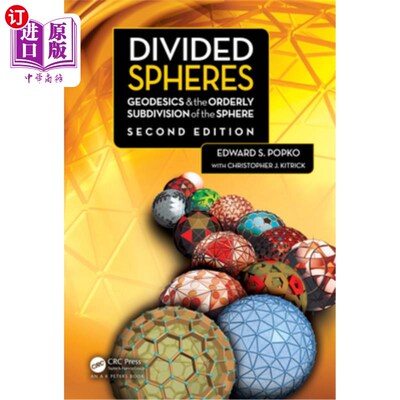 海外直订Divided Spheres: Geodesics and the Orderly Subdivision of the Sphere 划分的球体:测地线和球体的有序细分