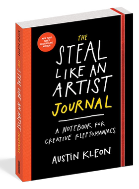预售 The Steal Like an Artist Journal 英文原版 偷师学艺创意笔记本 Austin Kleon 【中商原版】