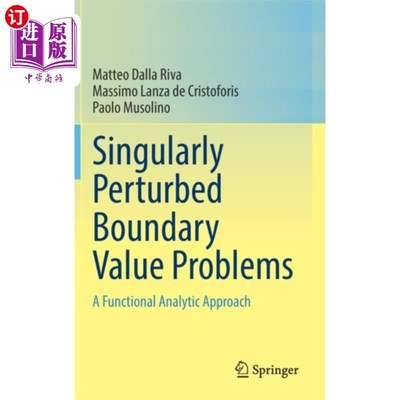 海外直订Singularly Perturbed Boundary Value Problems 奇摄动边值问题