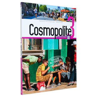 成人法语教材 Cosmopolite 3 学生用书 法文原版 Cosmopolite Niveau 3 Livre de l eleve Nathalie Hirschsprung【中商原版?