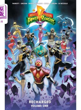 海外直订Mighty Morphin Power Rangers: Recharged Vol. 1 强大的吗啡战队:充电卷1