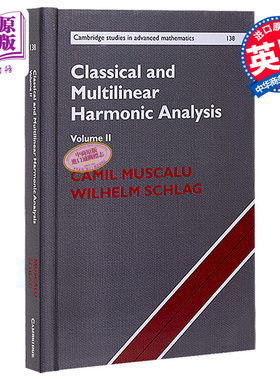Classical and Multilinear Harmonic Analysis Volume 2 英文原版 经典和多线性谐波分析 第二卷 Camil Wilhelm【中商原版】