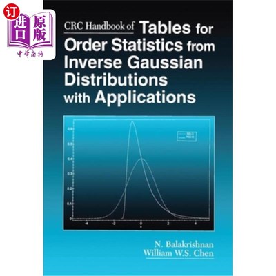海外直订CRC Handbook of Tables for Order Statistics from Inverse Gaussian Distributions  反高斯分布序统计量表及其应