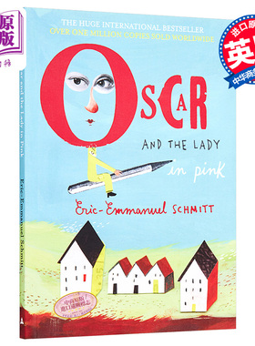 奥斯卡与玫瑰奶奶 一百岁少年的12封信  英文原版 Oscar and the Lady in Pink Paul Kriwaczek 教育 与小王子齐名【中商原版