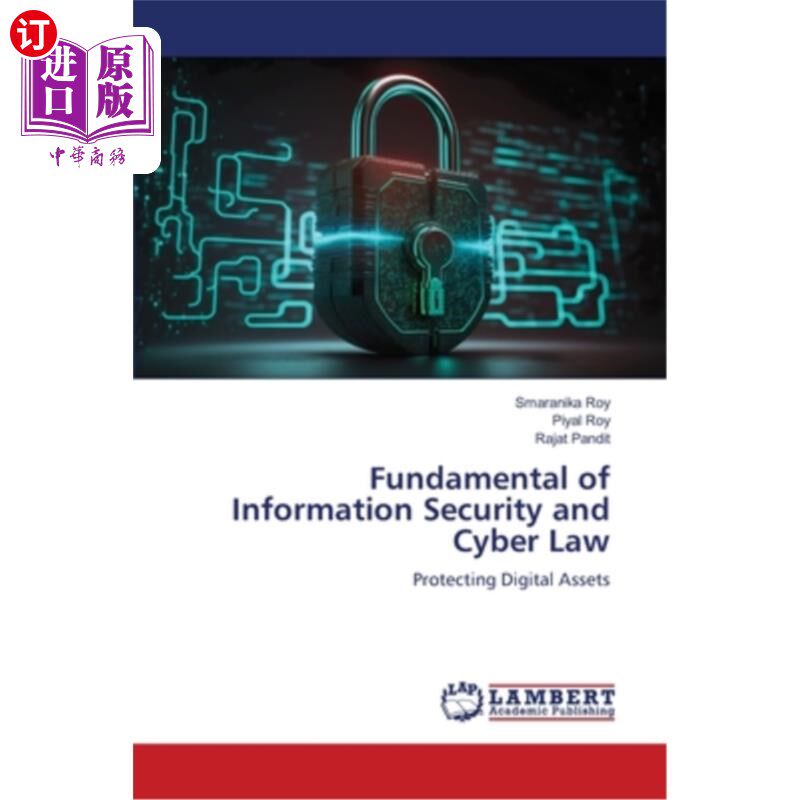 海外直订Fundamental of Information Security and Cyber Law “信息安全和法律基础”