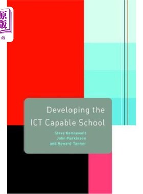 海外直订Developing the Ict Capable School 建设Ict能力学校