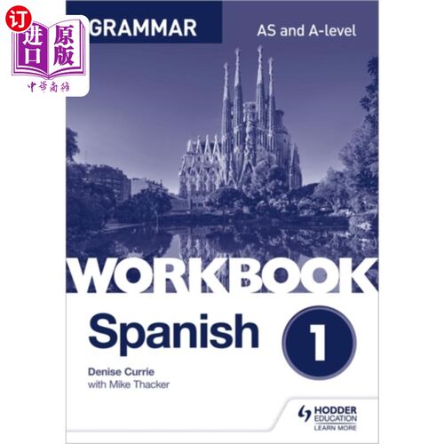 海外直订Spanish A-level Grammar Workbook 1 西班牙语a级语法练习册1