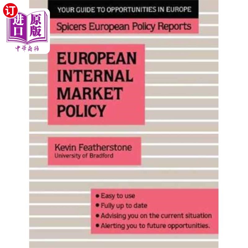 海外直订Spicers;Europ Internal Mar Pol 欧洲寄宿学校马尔波尔