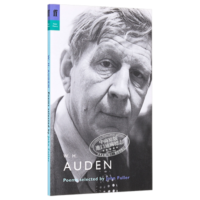 预售 奥登诗选（约翰富勒珍藏） 英文原版 W. H. Auden: Poems Selected by John Fuller 费伯诗歌