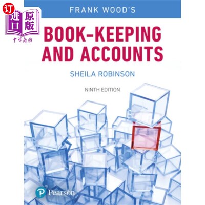 海外直订Frank Wood's Book-keeping and Accounts 弗兰克·伍德的簿记与会计，第9版