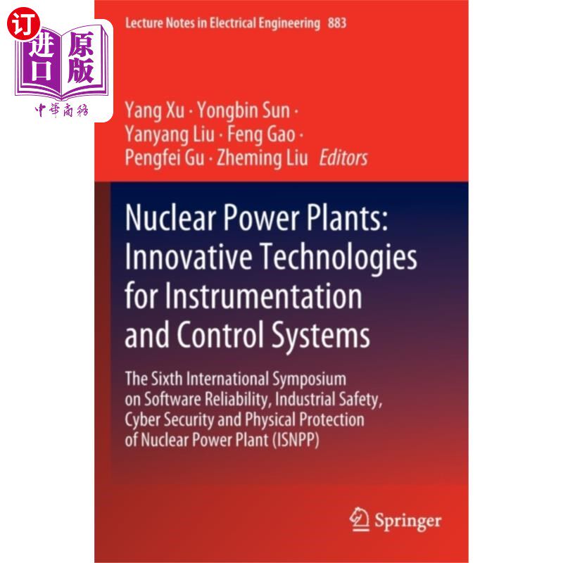 海外直订Nuclear Power Plants: Innovative Technologies fo... 核电站:仪器仪表和控制系统的创新技术