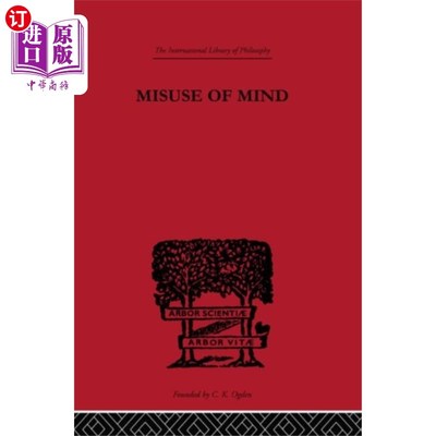 海外直订Misuse of Mind 误用精神