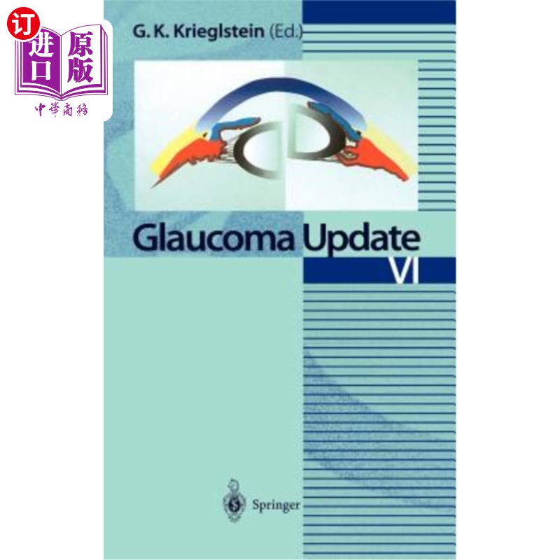 海外直订医药图书Glaucoma Update VI 青光眼更新VI