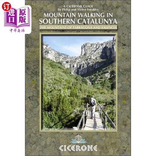 海外直订Mountain Walking in Southern Catalunya 在加泰罗尼亚南部的山上散步