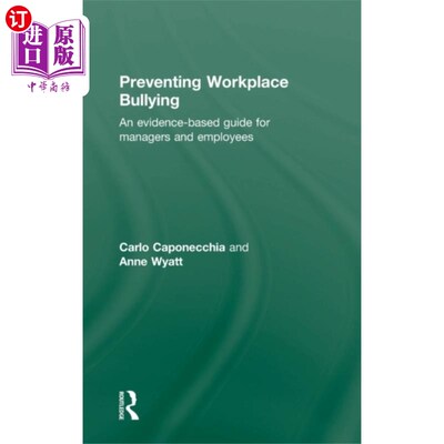 海外直订Preventing Workplace Bullying 防止职场欺凌