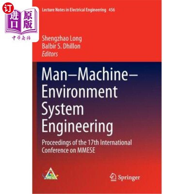 海外直订Man-Machine-Environment System Engineering: Proceedings of the 17th Internationa 人-机-环境系统工程：第17届