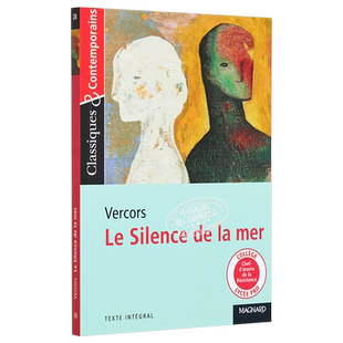 预售 法文版 海的沉默 le silence de la mer 法文原版 Vercors 【中商原版】