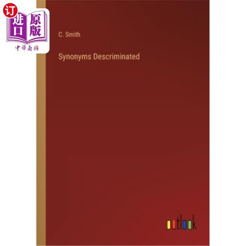 海外直订Synonyms Descriminated 同义词Descriminated