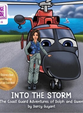 海外直订Into The Storm: Dolph (helicopter), Gwen (pilot) and crew takeoff on a Coast Gua 进入风暴:海岸警卫队的多尔