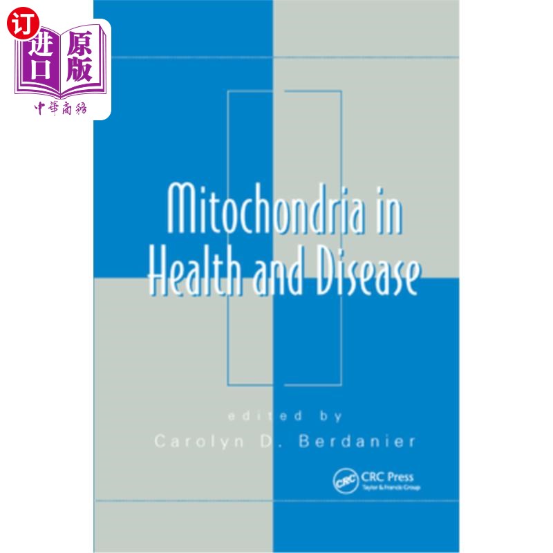 海外直订医药图书Mitochondria in Health and Disease 线粒体与健康和疾病