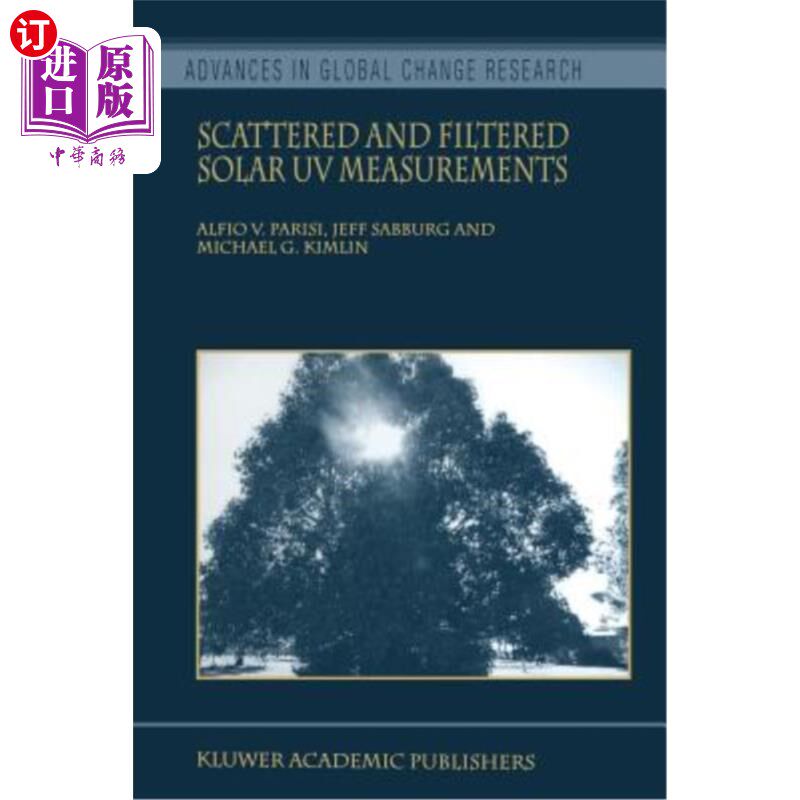 海外直订Scattered and Filtered Solar UV Measurements 散射和过滤太阳紫外线测量