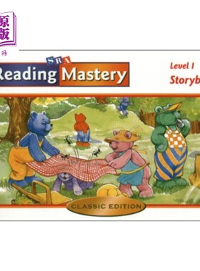 海外直订Reading Mastery Classic Level 1, Storybook 1 阅读精通经典1级，故事书1