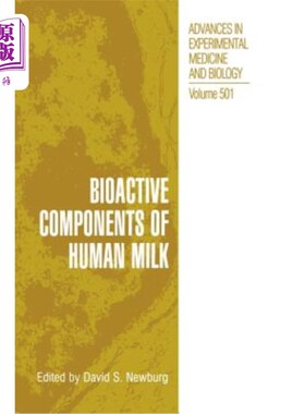 海外直订医药图书Bioactive Components of Human Milk 母乳的生物活性成分