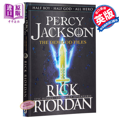 预售 【中商原版】珀西杰克逊：英雄人物 英文原版 Percy Jackson: The Demigod Files 英文版 英文文学