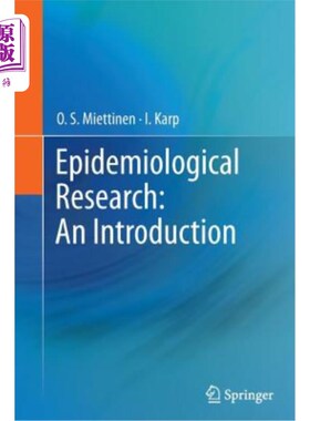 海外直订医药图书Epidemiological Research: An Introduction 流行病学研究：导论