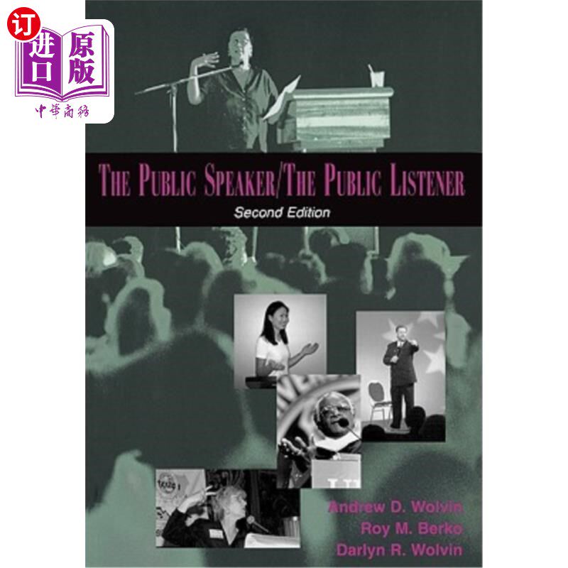 海外直订The Public Speaker / The Public Listener 公共演讲者/公共听众