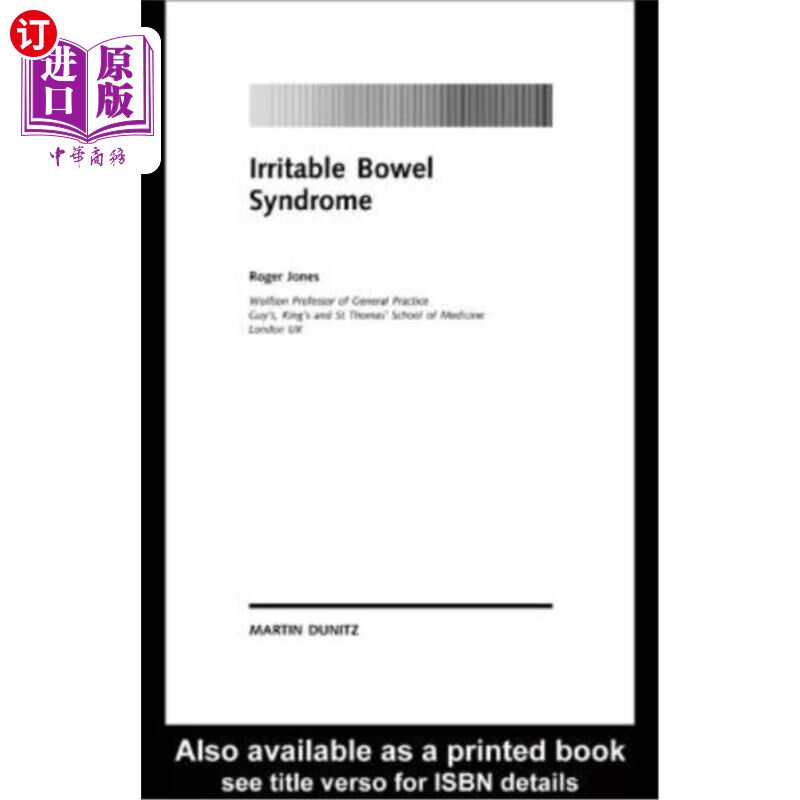 海外直订医药图书Irritable Bowel Syndrome: Pocketbook 肠易激综合征：钱包