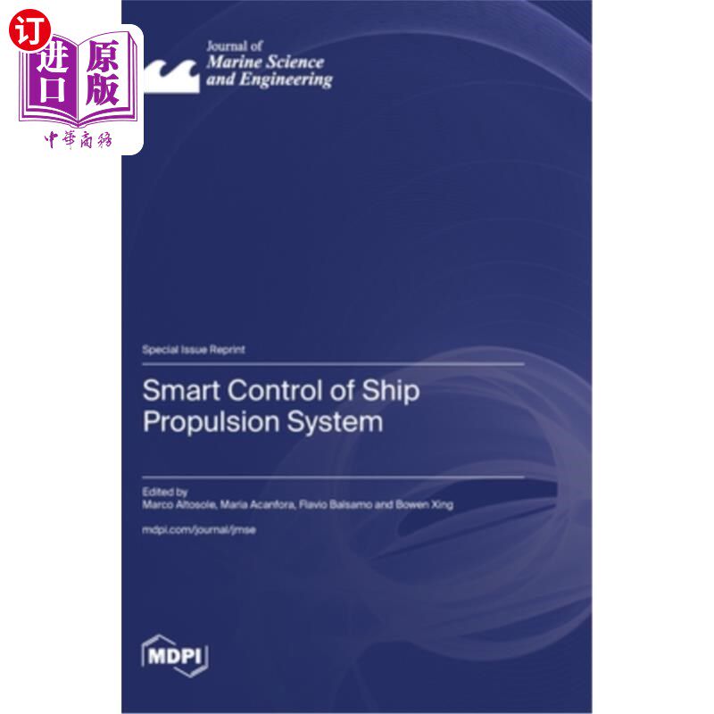 海外直订Smart Control of Ship Propulsion System 船舶推进系统智能控制