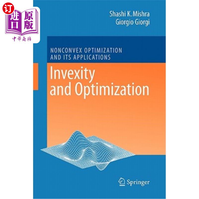 海外直订Invexity and Optimization 不变凸与优化