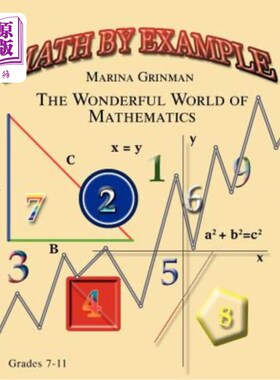 海外直订Math by Example: The Wonderful World of Mathematics
