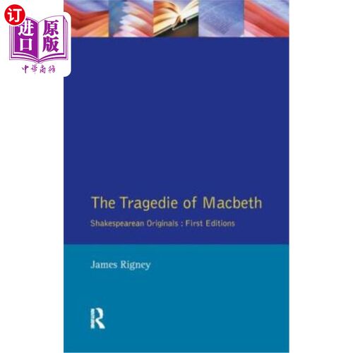 海外直订The Tragedie of Macbeth: The Folio of 1623 《麦克白的悲剧:1623年开本》