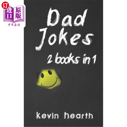 海外直订Dad Jokes: 2 Books in 1 爸爸笑话：1本书2本