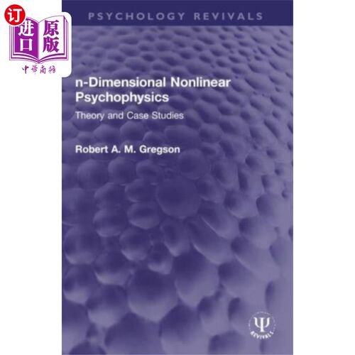 海外直订n-Dimensional Nonlinear Psychophysics n维非线性心理物理学