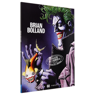 DC Poster Portfolio 进口艺术 DC 海报作品集：Brian Bolland【中商原版】