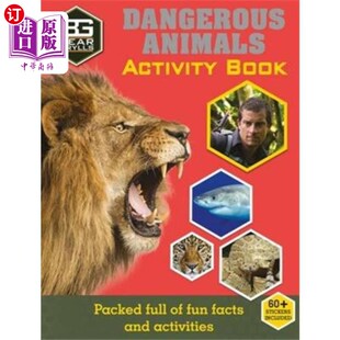 Activity Dangerous Animals 海外直订Bear 危险 Sticker 贝尔·格里尔斯贴纸活动 动物 Grylls