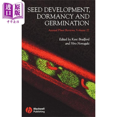 现货 种子生长 冬眠与萌芽 Seed Development, Dormancy And Germination 英文原版 Kent Bradford 中商原版