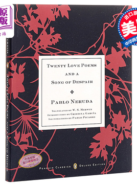 现货 20首情诗和绝望的歌 英文原版 Twenty Love Poems and a Song of Despair 巴勃罗 聂鲁达  Pablo Neruda