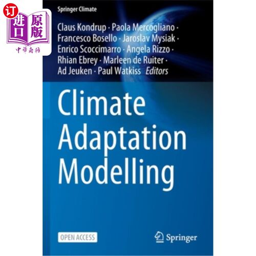 海外直订Climate Adaptation Modelling 适应气候变化模型