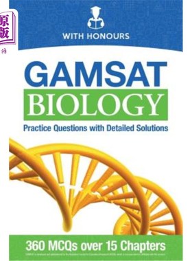 海外直订医药图书GAMSAT Biology: Practice Questions with Detailed Solutions GAMSAT生物学:练习问题并有详细的解决方案